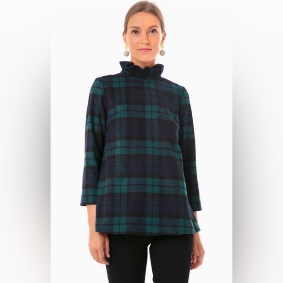 Tuckernuck Tops - NWT *TUCKERNUCK* Blackwatch Plaid *FAYE* Blouse … Size: S